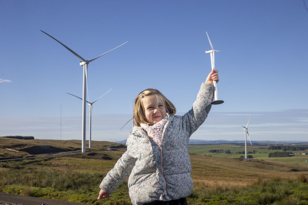 Muirhall Energy unveils the UK’s largest subsidy-free onshore development at  newly-completed Crossdykes Wind Farm