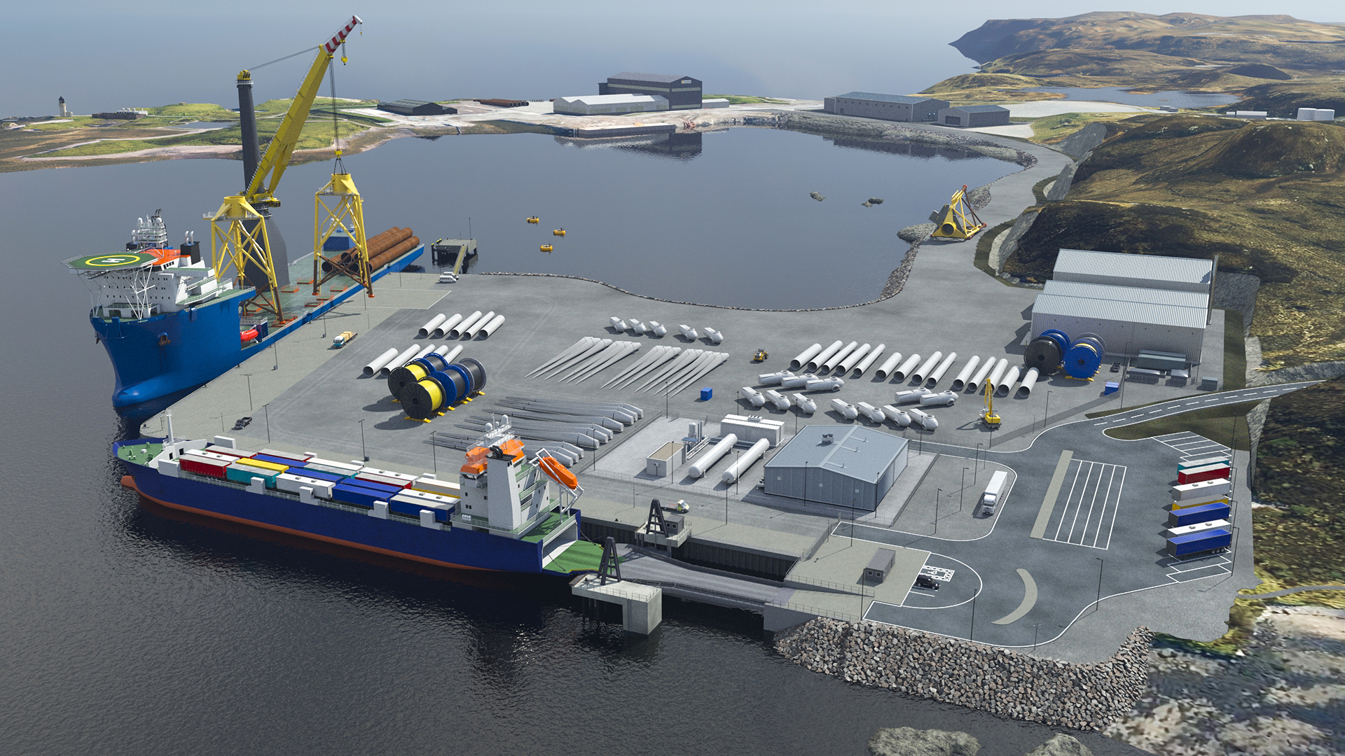 £49million construction contract signed for new Deep Water Terminal
